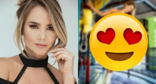 Conductora televisión estrecha prenda corset carrusel Ximena Córdoba