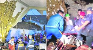 derrumbe hotel boda tragedia víctimas Perú