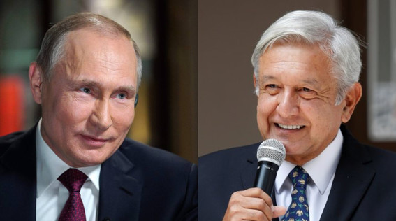 AMLO VIAJARA a RUSIA a ENCUENTRO CON VLADIMIR PUTIN