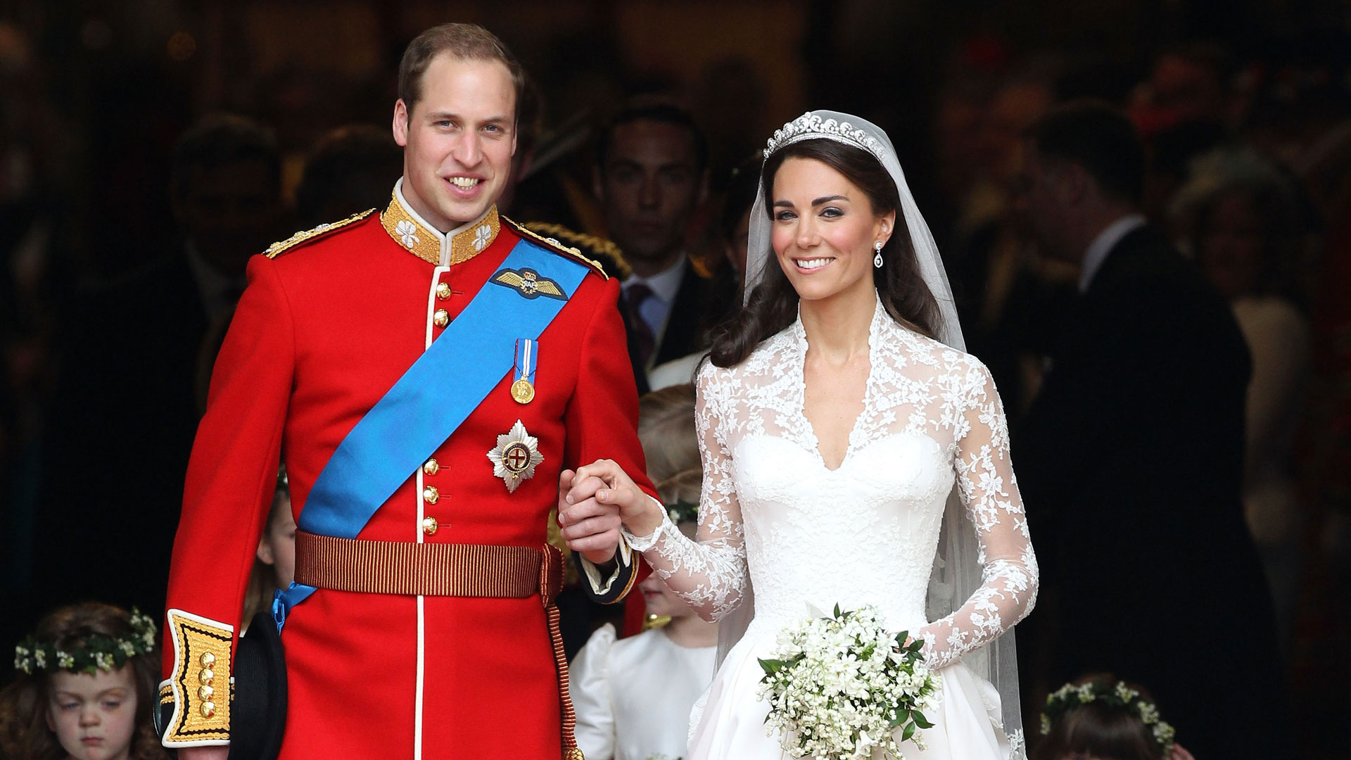 Kate Middleton se casó con el príncipe Wiliam el 29 de abril de 2011 en la Abadía de Westminster