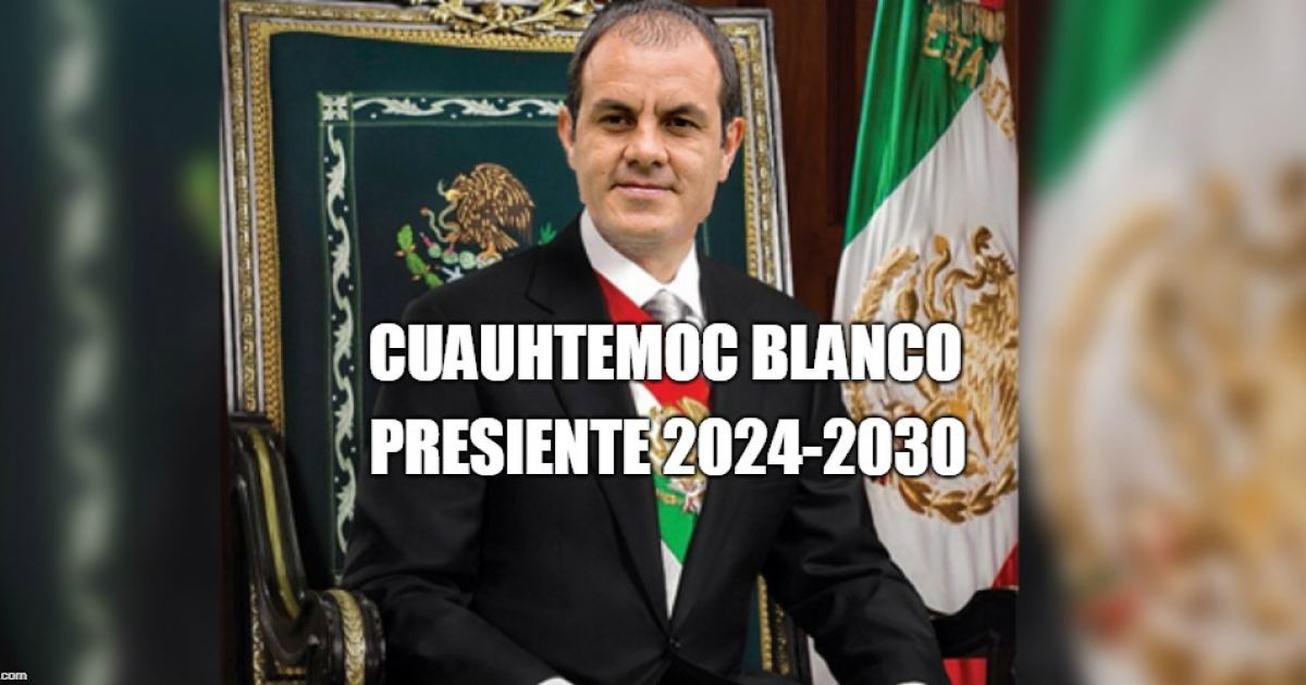 ¿Cuauhtémoc Blanco buscará la presidencia de México en 2024?