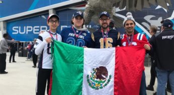 Seguridad del Super Bowl pidió tirar bandera de México a la basura a mexicanos