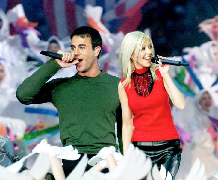 Enrique Iglesias y Christina Aguilera – 2000