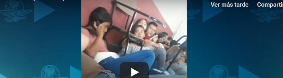 Fuerte balacera en Michoacán provoca pánico en Colegio de Bachilleres que cruzaba por ahí