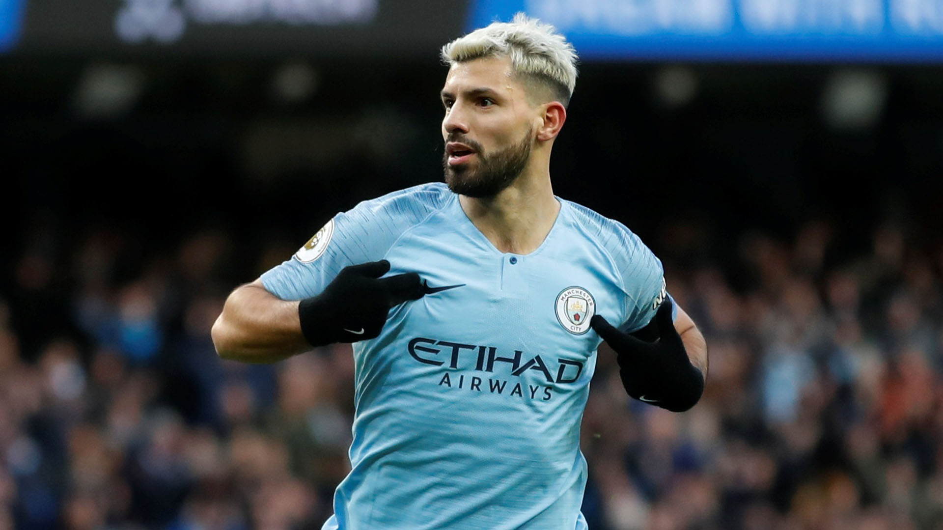 Agüero marcó tres goles para el Manchester City (Reuters)