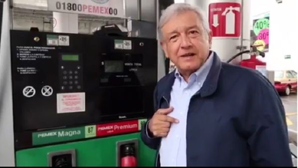 AMLO reconoce aumento del precio de gasolina Magna