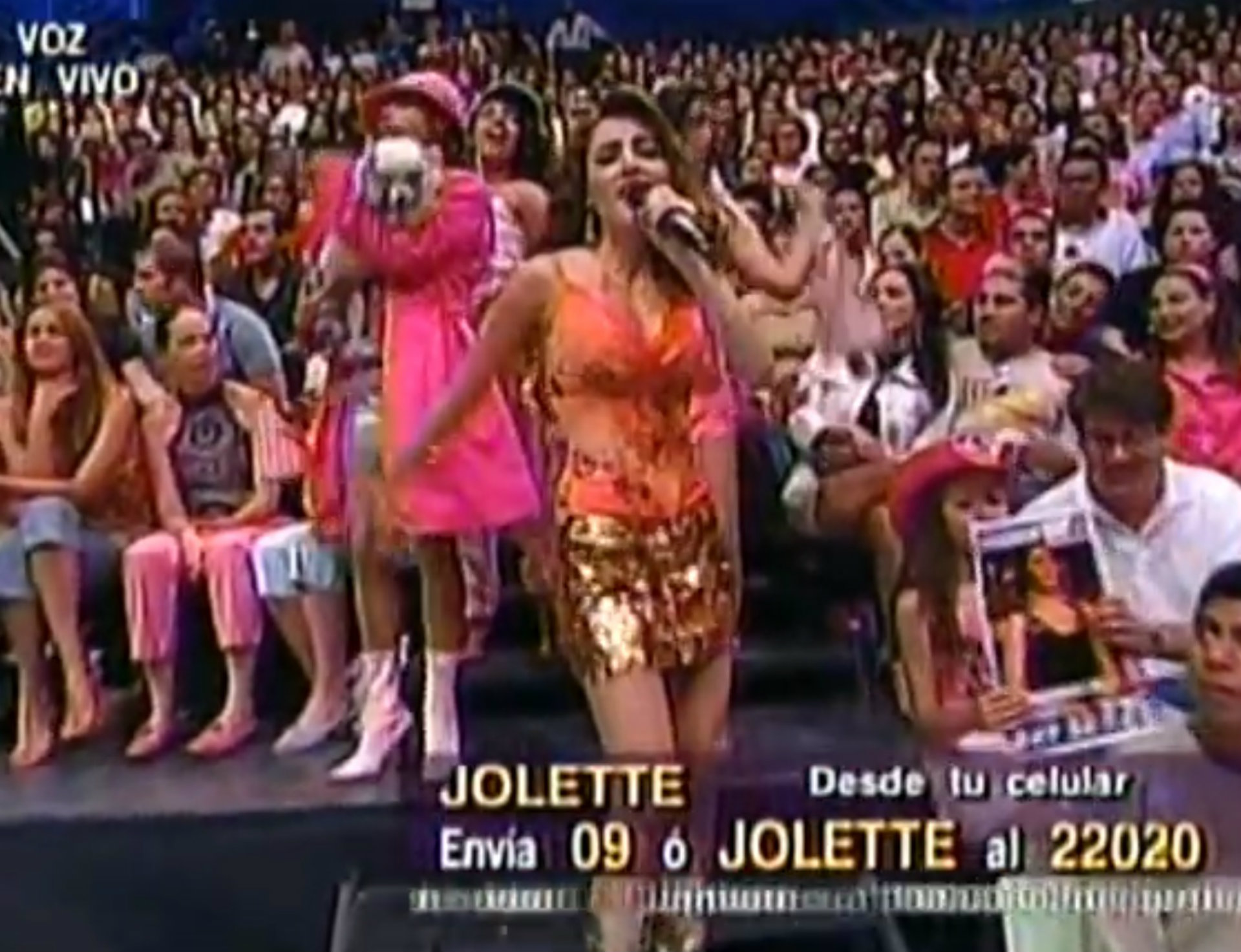 jolette saltó a la fama en 2005, en La Academia