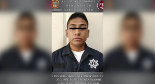 detenido policía extorsión autoridades golpea robo automóvil Naucalpan