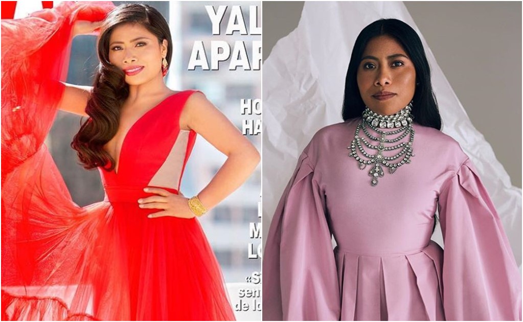 Compara esta foto de Yalitzia con su verdadero color de piel, y el de la revista ¡Hola!