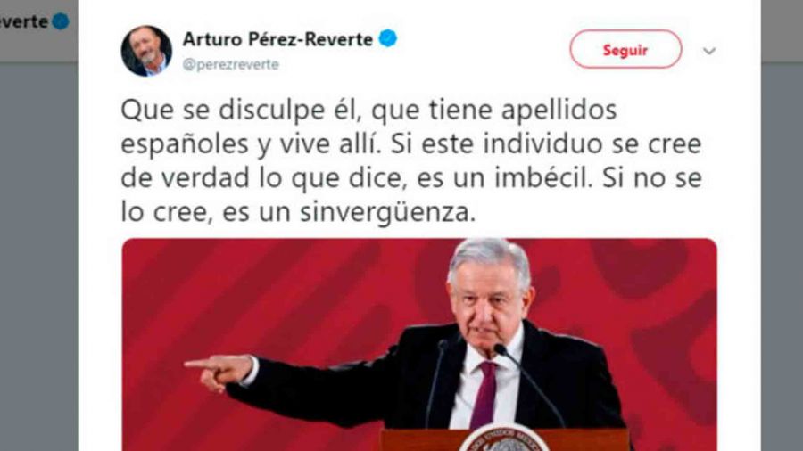 Autor de "La Reina del Sur" ofendió de forma grosera al presidente Andrés Manuel López Obrador