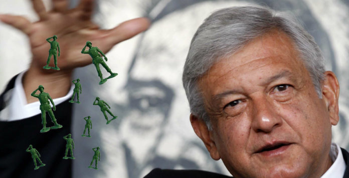 AMLO reclutara a militares y marinos retirados para la nueva para la Guardia Nacional