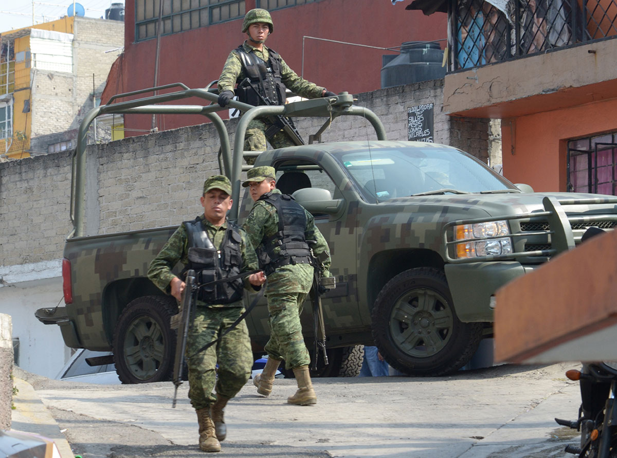 Llegan mas militares a Coacalco, pero de poco ayudan a mejorar la seguridad