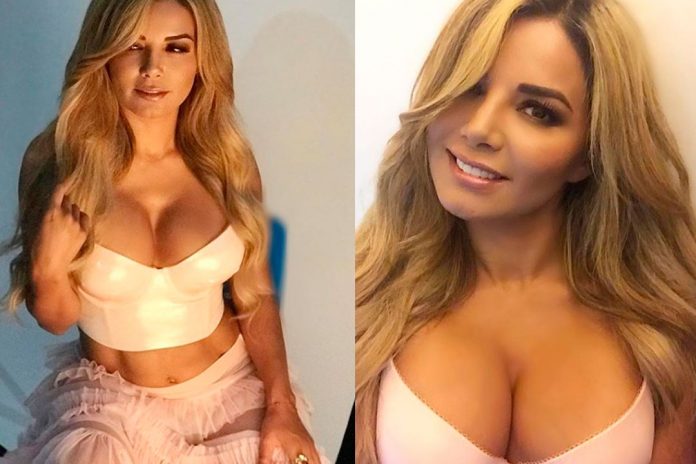 Aleida Nuñez se pone hot con tremendo escote y ropa intima minúsculas