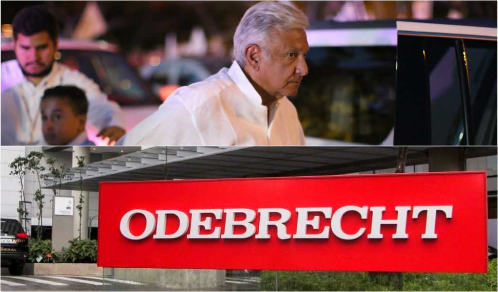 AMLO DICE QUE SE RESPETARÁN LOS CONTRATOS CON ODEBRECHT