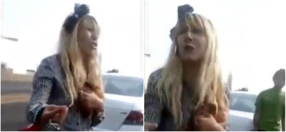 #LadyMagistrado Amenaza a insulta a policías de Puebla que la detuvieron | Video