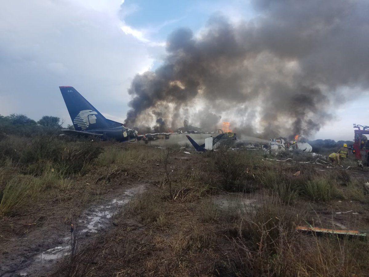 La DGAC publica el Informe Final del accidente de Aeroméxico