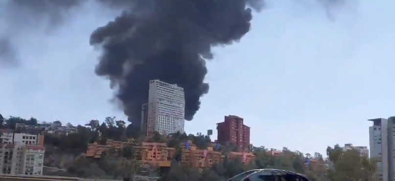 Gran Incendio en Santa Fe, usuarios captaron esto