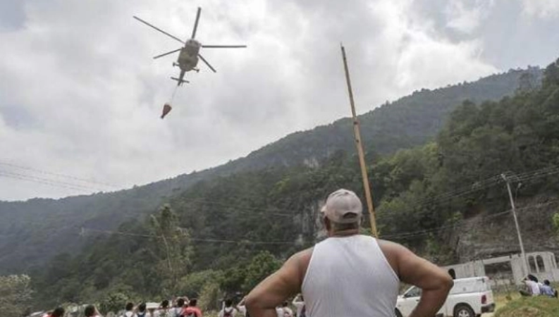 7 muertos en caída de helicóptero de la Secretaria de Marina
