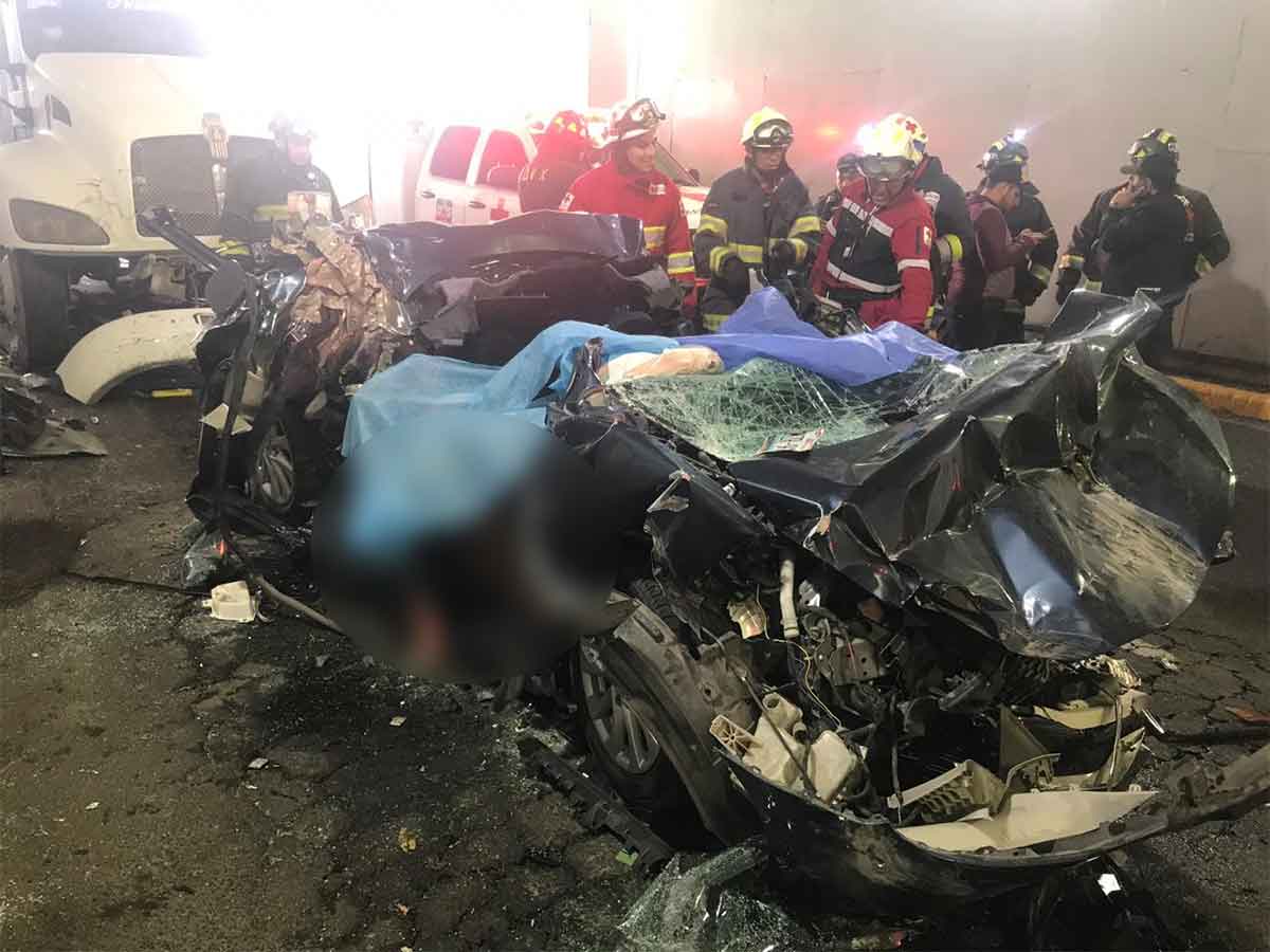 Accidente en Constituyentes fue terrible, niños están al borde de la muerte