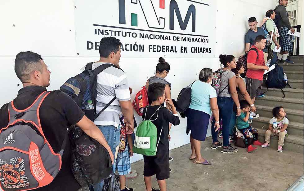 México prevé deportar a 2,500 inmigrantes al día