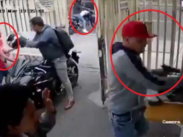 Sujetos roban moto en menos de 30 segundos en La Viga