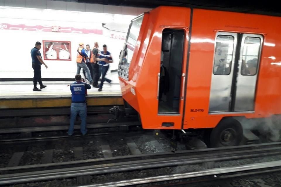 Murió un hombre en el metro Boulevard Puerto Aéreo, su esposa lo identifico