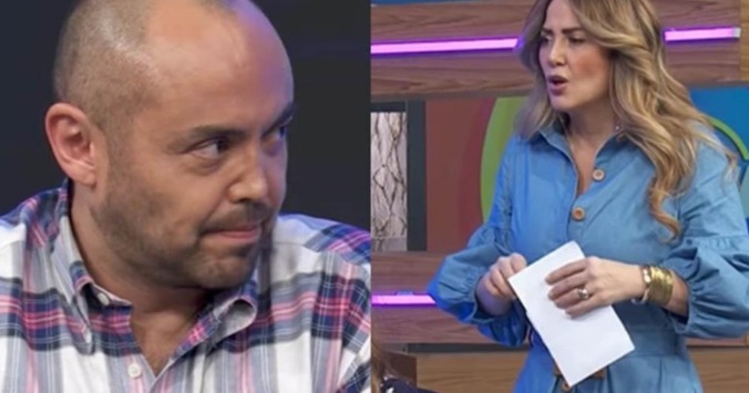 Andrea Legarreta deja callado a Mauricio Clark y el la insulta