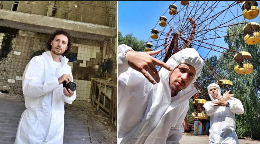 Luisito Comunica viaja a Chernobyl y lo regañan por burlon