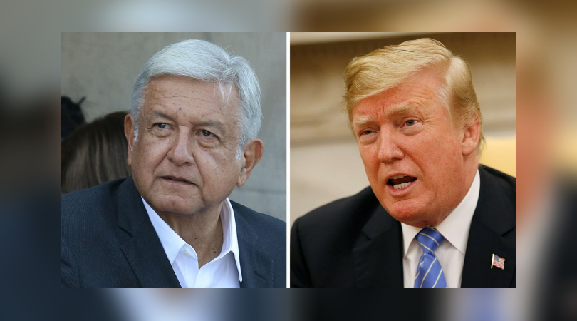 Encontronazo entre AMLO y Donald Trump, en tres meses