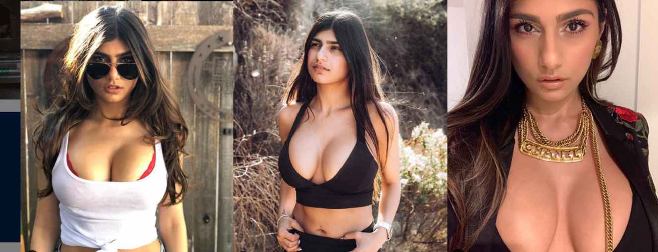 A Mia Khalifa le baja el pantalón mostrandolo todo