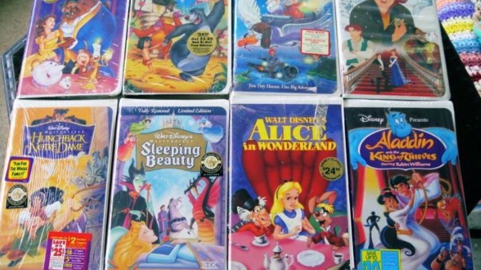 Películas VHS de Disney se venden en miles de dólares