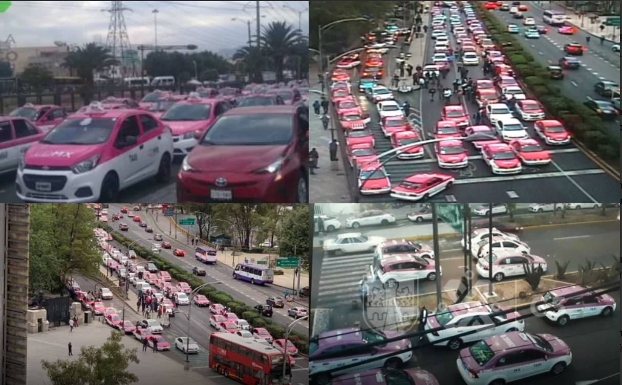 Así esta el relajo en el EDOMEX y la CDMX por BLOQUEOS HOY