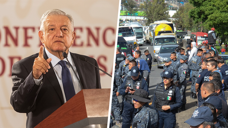 Se cuadra la Policia Federal con AMLO; ya hay acuerdo