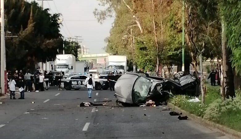 Vuelcan y mueren dos mujeres en su auto, venían enfiestadisimas