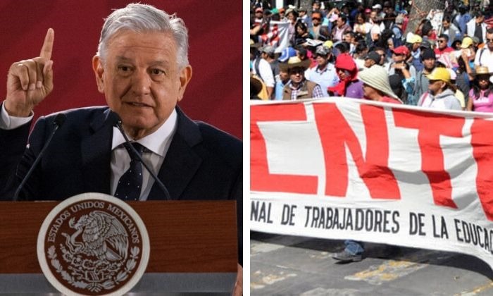 CNTE y AMLO por fin llegaron a un acuerdo y regresan 300 maestros a enseñar