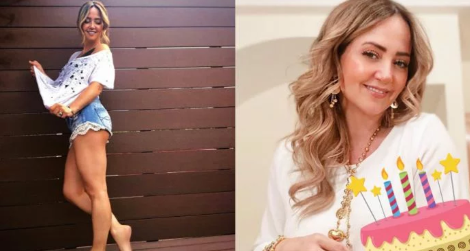 Andrea Legarreta llega a los 48 años con exquisita falda para presumir