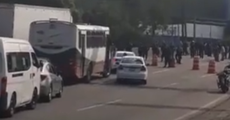 CERRADA YA LA MÉXICO-PACHUCA POR FEDERALES; Día 2