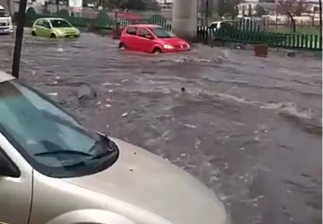 Lluvias desquician Coacalco