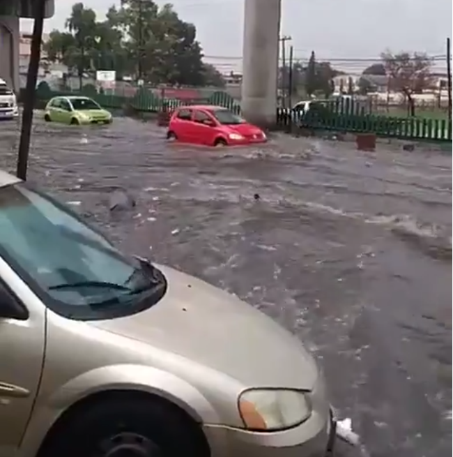 Lluvias desquician Coacalco