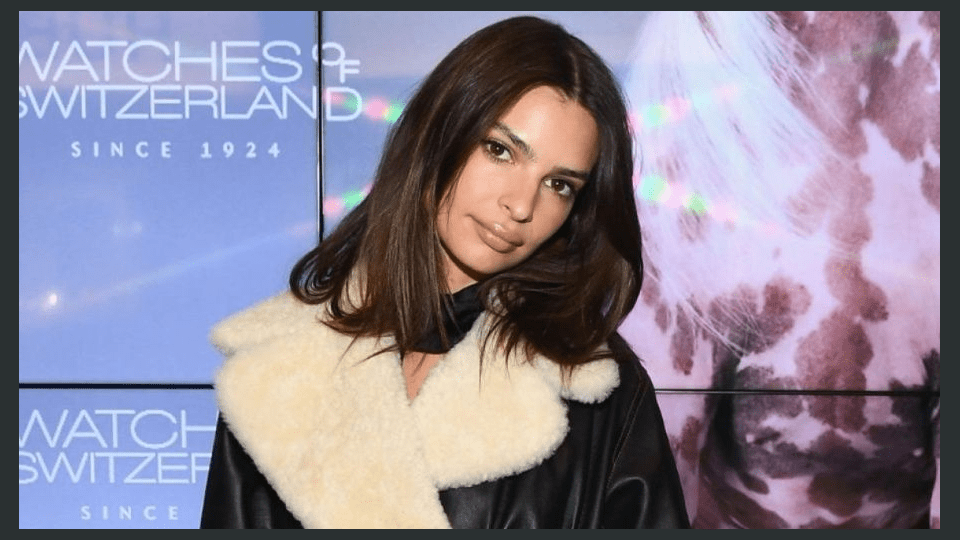 Emily Ratajkowski enseñó de más y enciende las redes sociales