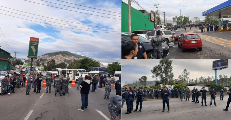 Cerrada la México Pachuca, Federales rechazan la Guardia Nacional