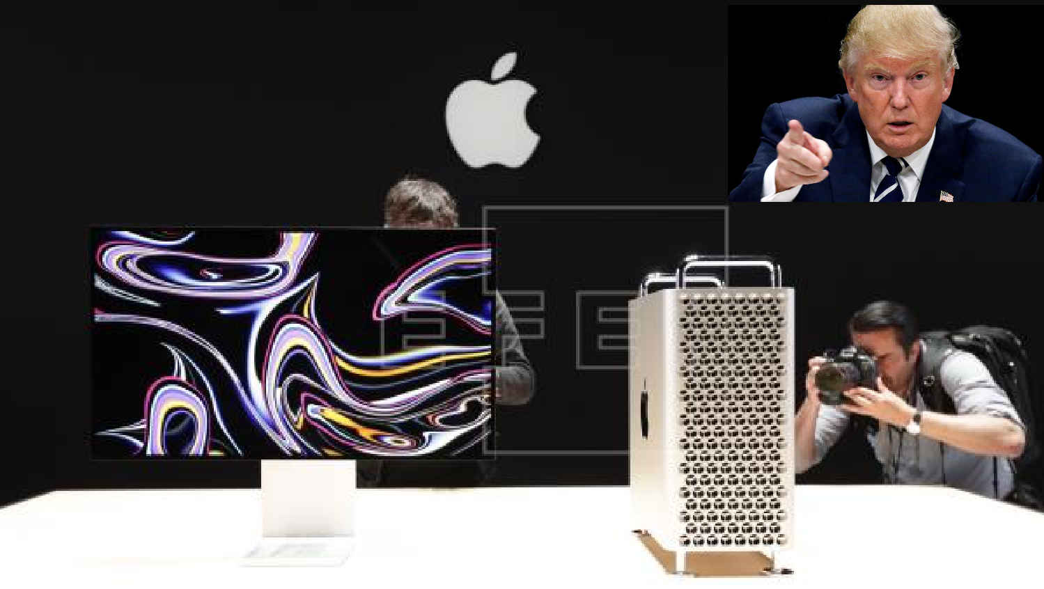 Ahora Donal Trump, amenaza a Apple con aranceles si fabrica en China los Mac Pro