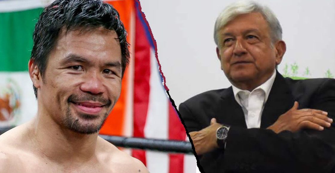 Manny Pacman Pacquiao envía un cordial saludo al presidente AMLO