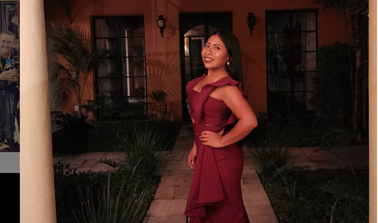 Quiza no lo crea, pero Yalitza Aparicio ya se ve bastante bien