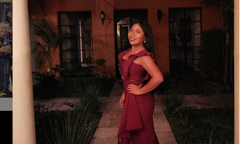 Quiza no lo crea, pero Yalitza Aparicio ya se ve bastante bien