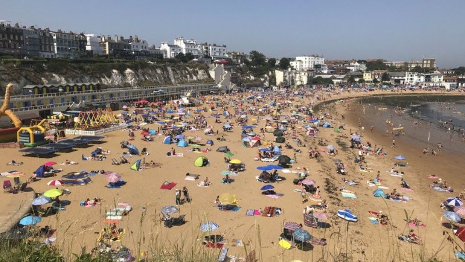 Gran Bretaña rompe oficialmente con su récord de calor que tenía