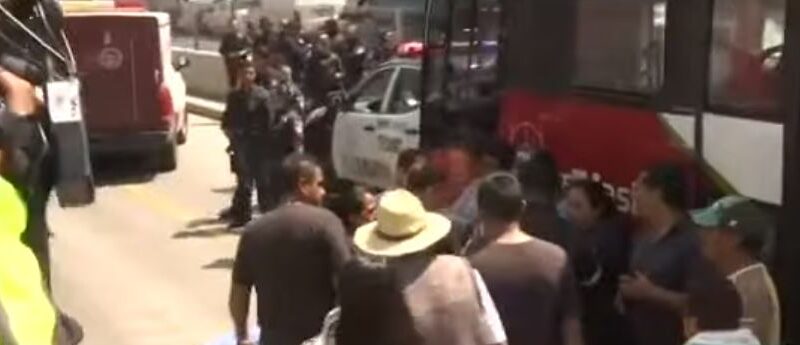 Hombre muere atropellado por Mexibús en Ecatepec