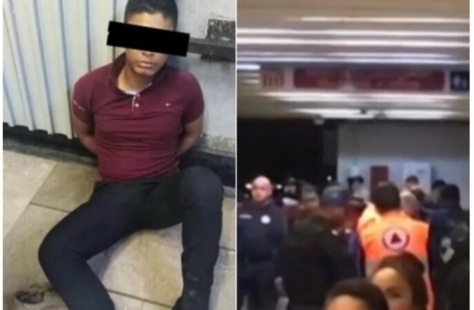 Ebrió mató a un trabajador del metro en la CDMX cuando intervino por molestar a varias mujeres