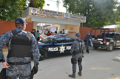 12 mil policías vigilan el regreso a clases