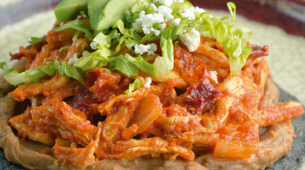 RECETAS COMIDA MEXICANA: Para este 15 de Septiembre, tostadas de tinga, fáciles y económicas